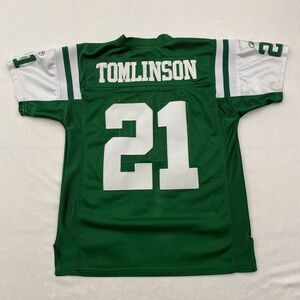 LaDainian Tomlinson Jersey NY Jets Youth Large 12-14 Reebok On Field NFL Green